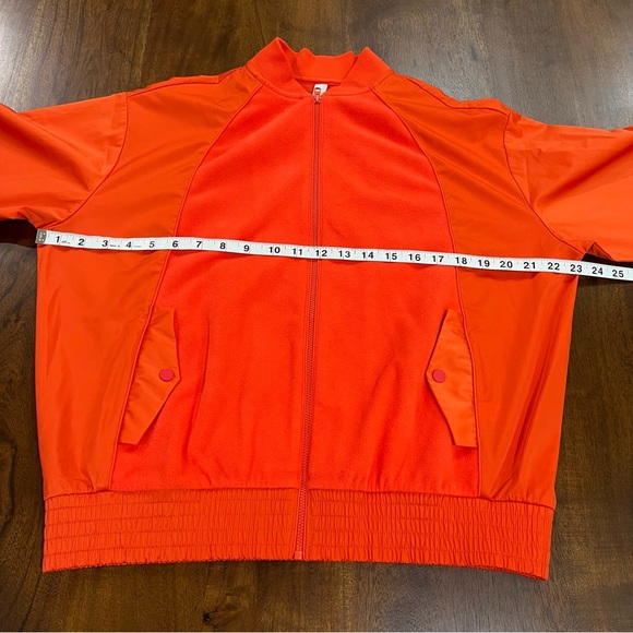 Athleta Zion Microfleece Full Zip Bomber Jacket Size Small - Picture 8 of 9